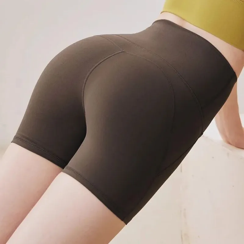 

Women's High Waist Scrunch Butt Lift Biker Shorts Seamless Workout Yoga Shorts for Gym