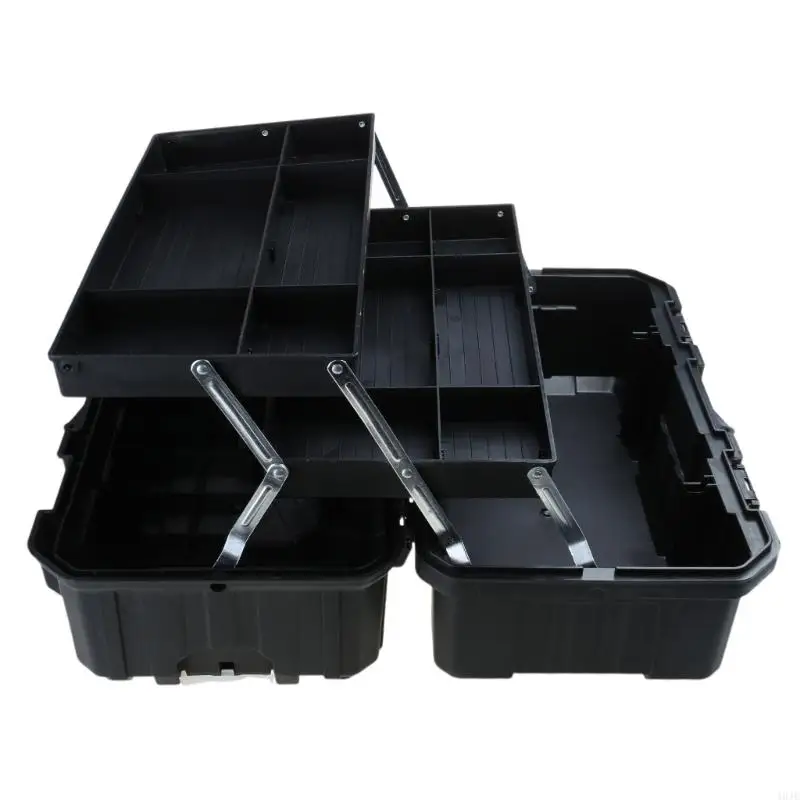 

40JE Multifunctional Hardware Large Box Electrician Three Layer Folding Storage Box