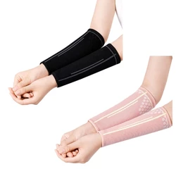 Y1UB Compressie Arm Guard Passeren Onderarm Mouwen Volleybal Arm Mouwen Sport Polsbandje Protector voor Volleybal Honkbal