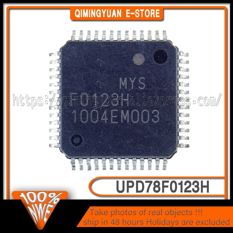 10pcs/lot UPD78F0123H QFP52 F0123H In Stock