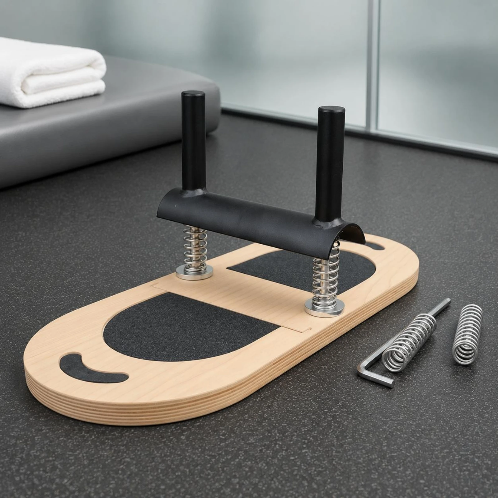 لوح تدريب القدمين الخشبي القاب - مراجعة Balance Board Fitness وسعره