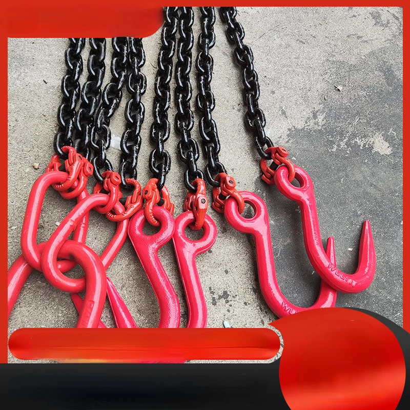 

Factory direct sales of g80 high-strength manganese steel lifting chain sling, driving lifting lifting sling