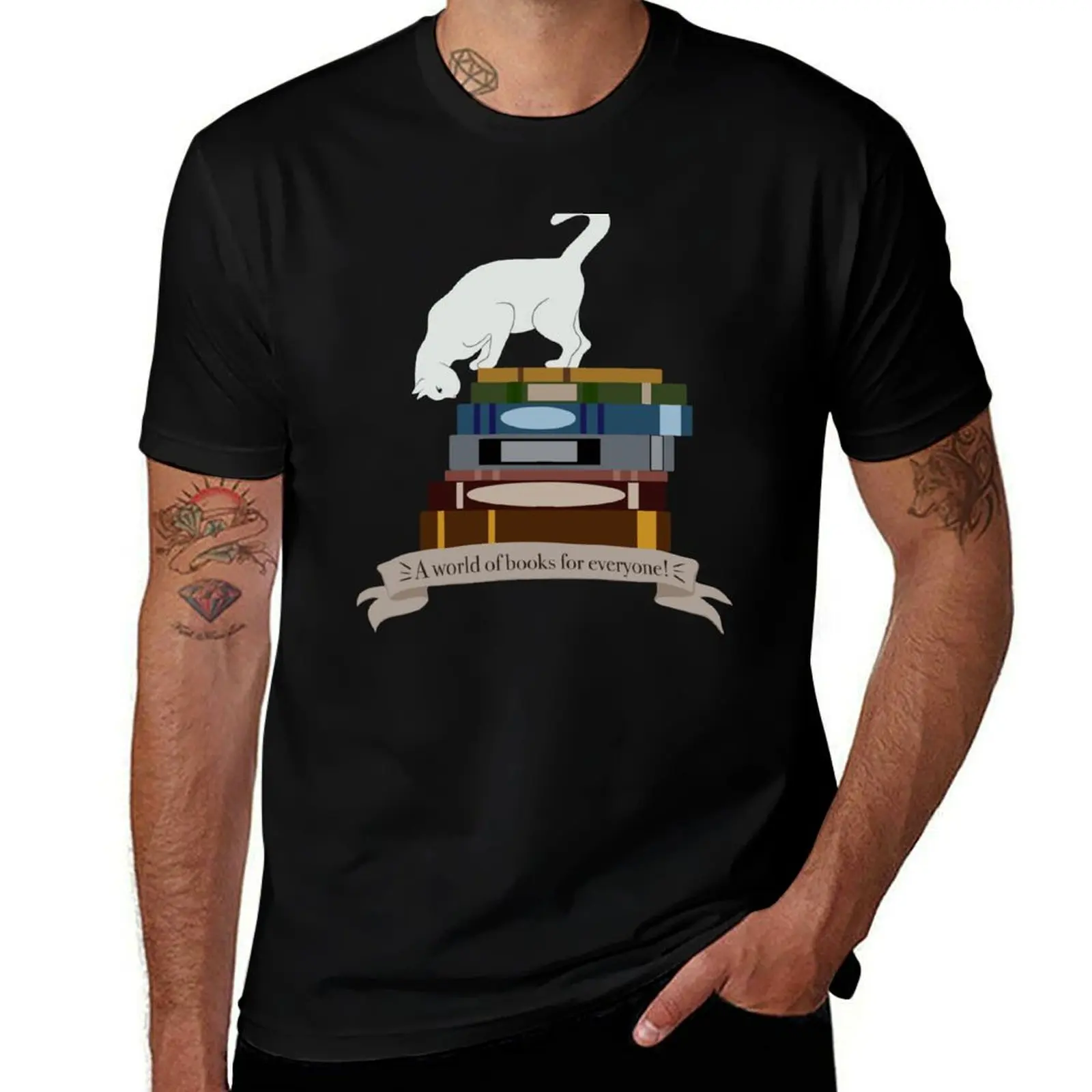 

Literary Explorer T-Shirt new edition vintage clothes graphic t shirts clothes for men