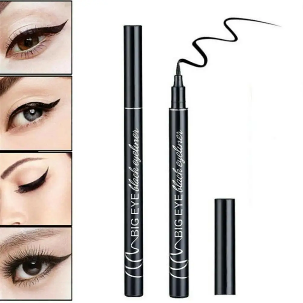 

1PC Eyeline Pen Quick-drying Eyeliner Waterproof Long-lasting Eyeliner Black/Brown Eyes Makeup Liquid Eyeline Pencil