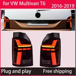 LED Tail Lights for VW Multivan T6 2016-2019 Reverse Dynamic Turn Signal Light Rear Lamp Assembly Rear Lamp Assembly