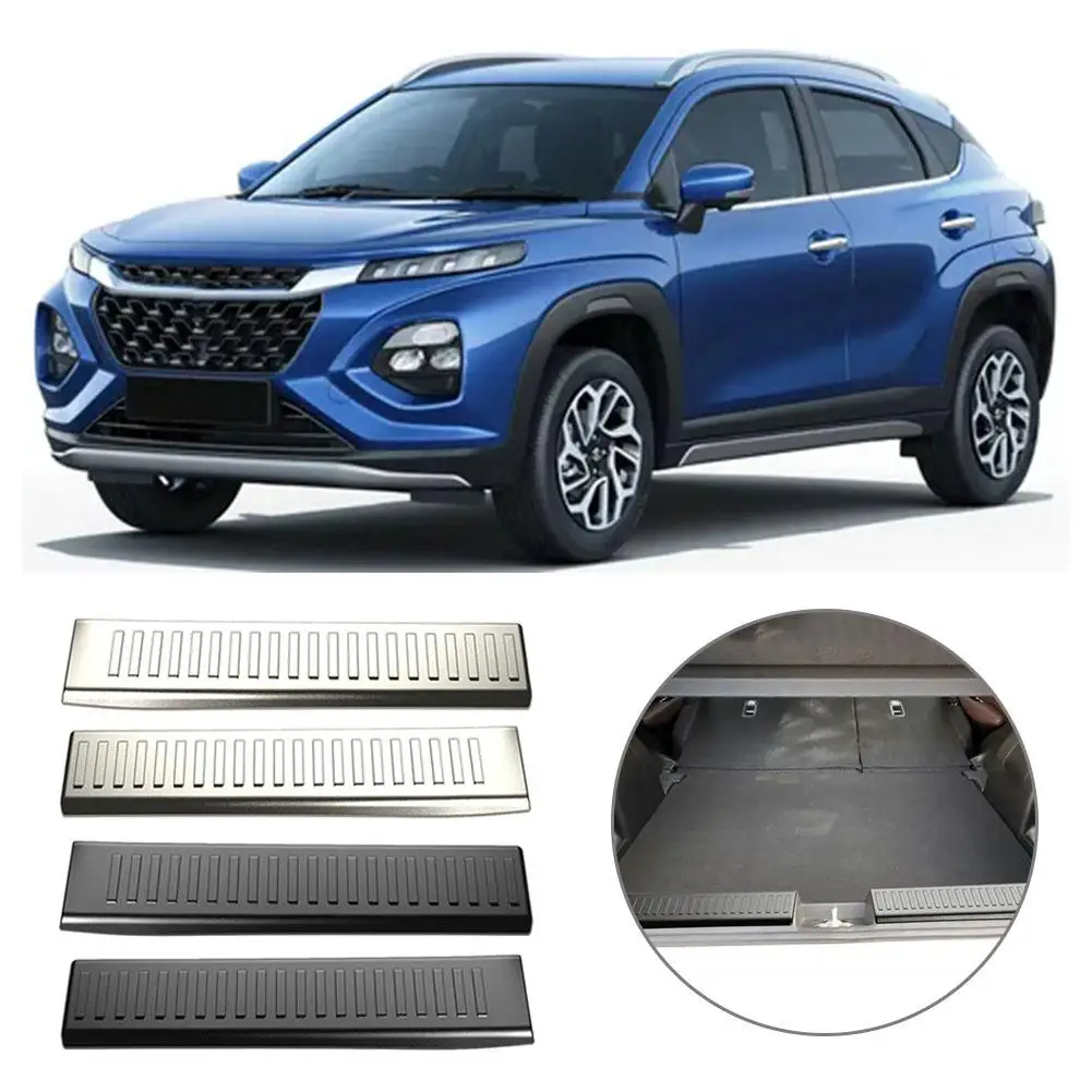 

Для заднего бампера FRONX после модификации, стальная крышка, накладка на боковую педаль, защита бампера, задняя дверь F9K6