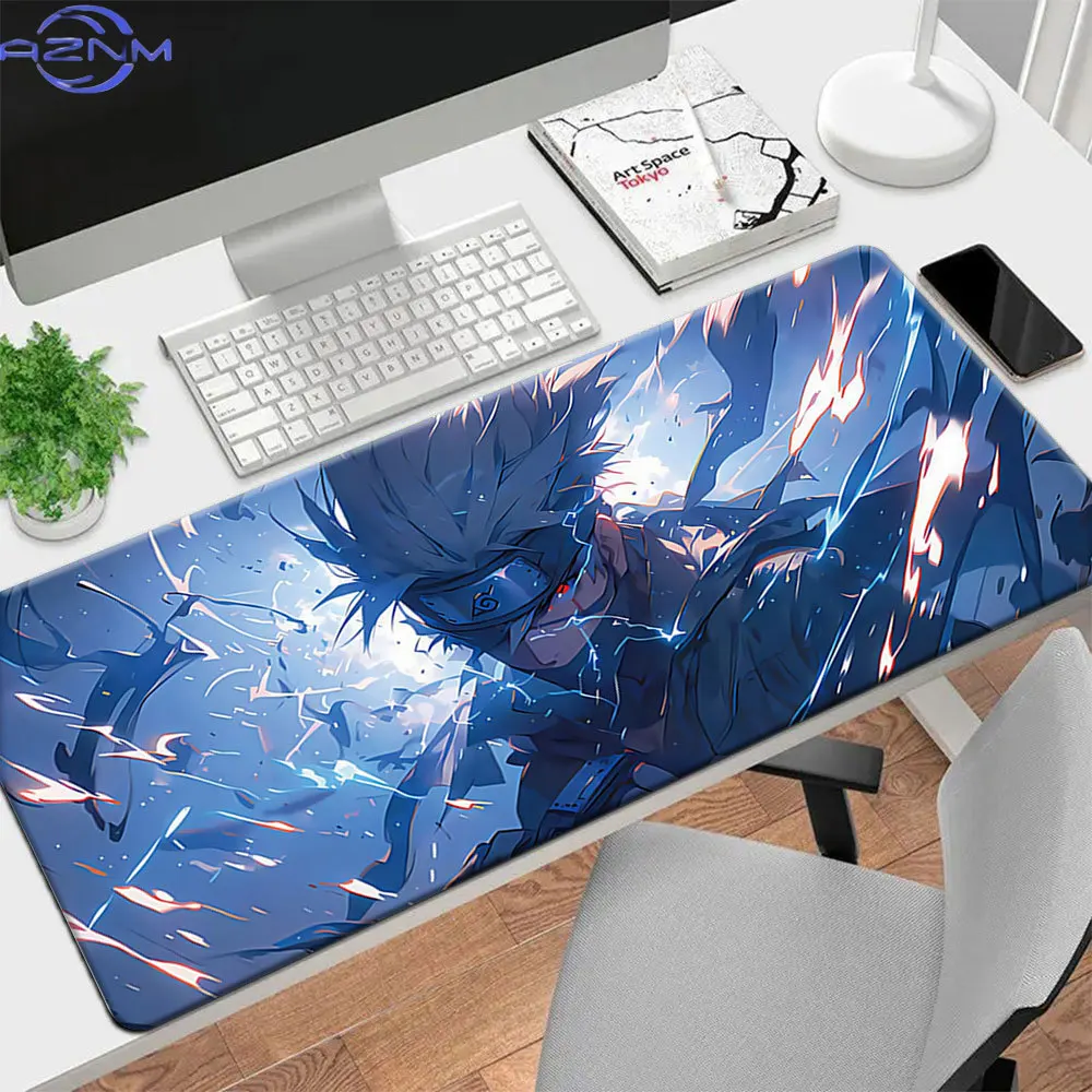 Naruto Kakashi Chidori Extended Gaming Mouse Pad  Smooth Precision Surface
