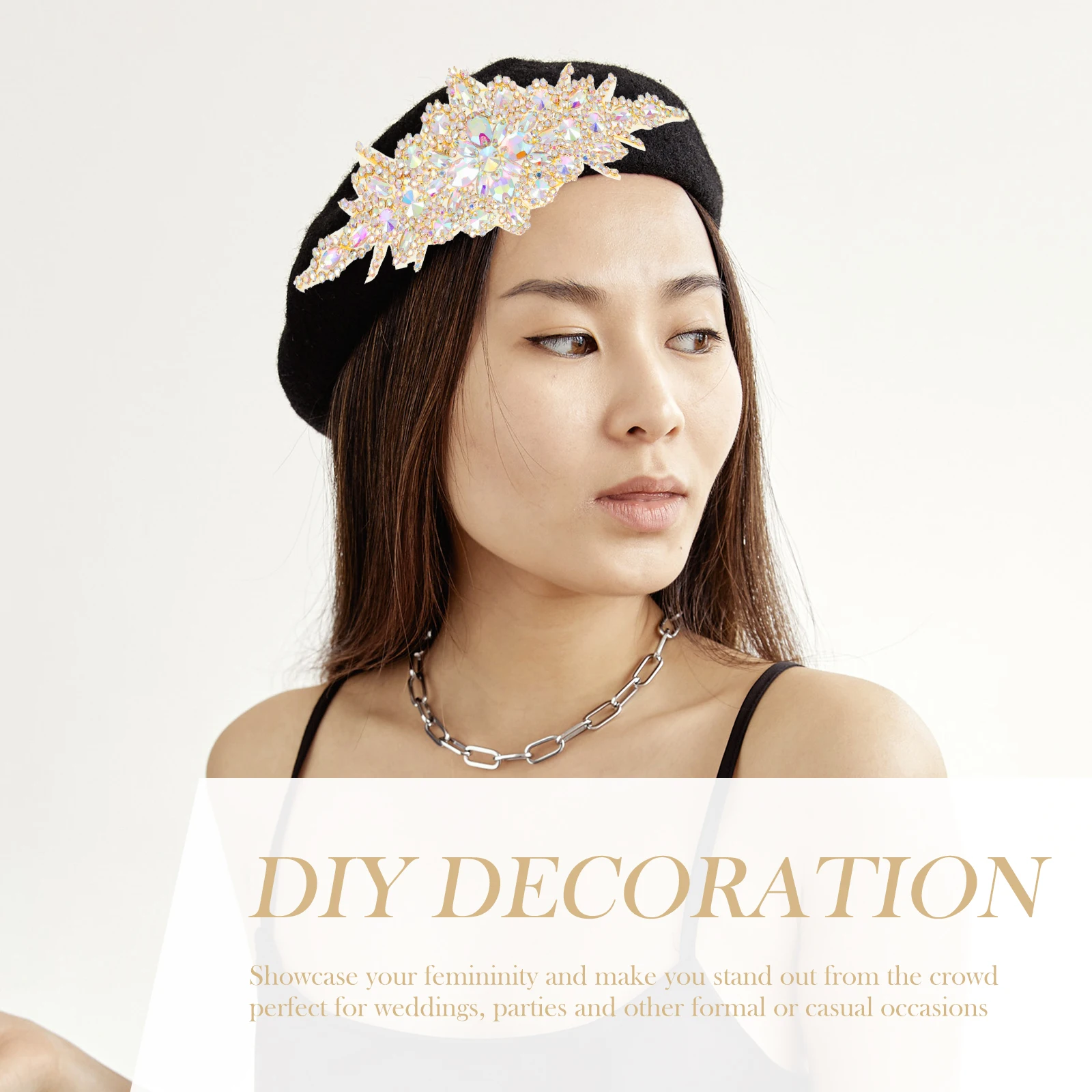 

Crystal Belt Rhinestone Wedding Bridal Applique for Waist of Dress Decoration