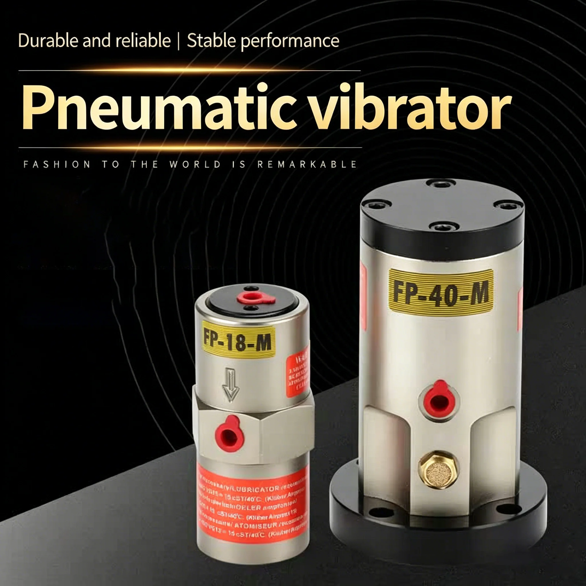 Miniature Pneumatic Piston Vibrator for Industrial Cylinder Operations FP-12/18/25/32