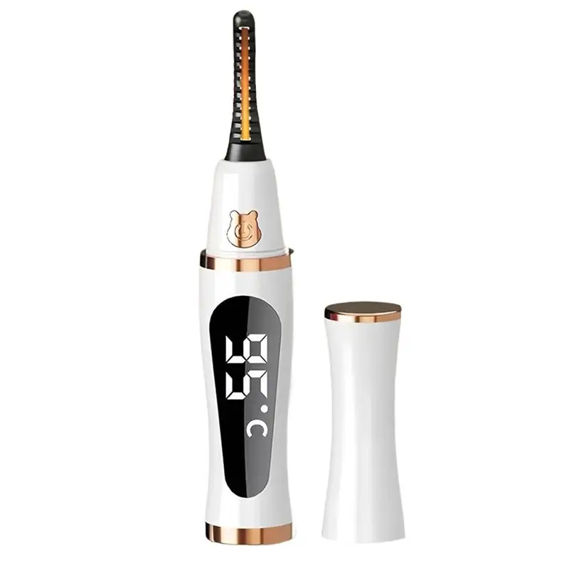 

Eyelash Curler Portable Eyelash Curler 3 Temperature Modes. LED Screen To Prevent Burn Long-Lasting