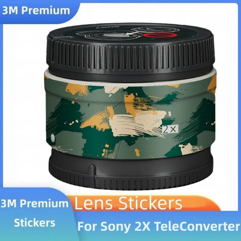 For Sony 2X Tele Converter Decal Skin Vinyl Wrap Film Protective Sticker Protector Coat 2 X TeleConverter