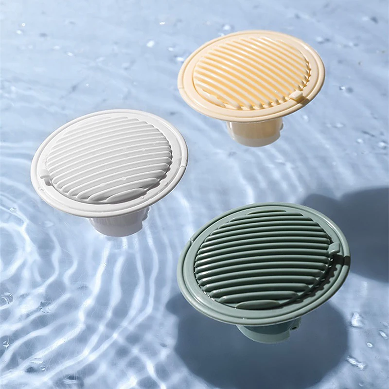

3PCS Anti Odor Floor Drains Silicone Shower Drain Stopper Hair Catcher & Insect Proof Plug for Bathroom Bathroom Accessories