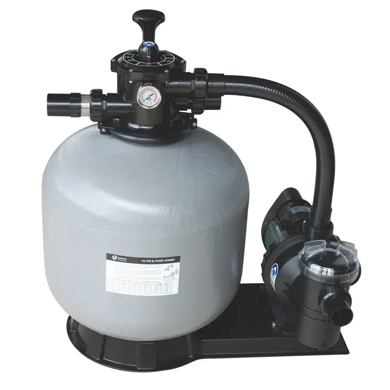Swimming Pool Circulation Filter Sand Tank Water Pump Integrated Equipment Fish Pool Cleaner