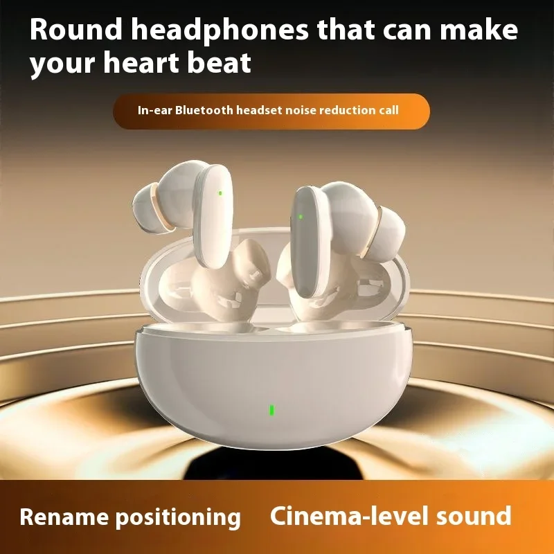 Wireless Earphone TWS Bluetooth Headset HiFi Headphone For iPhone Xiaomi Mic Noise Reduction Earbuds Waterproof Game Motion