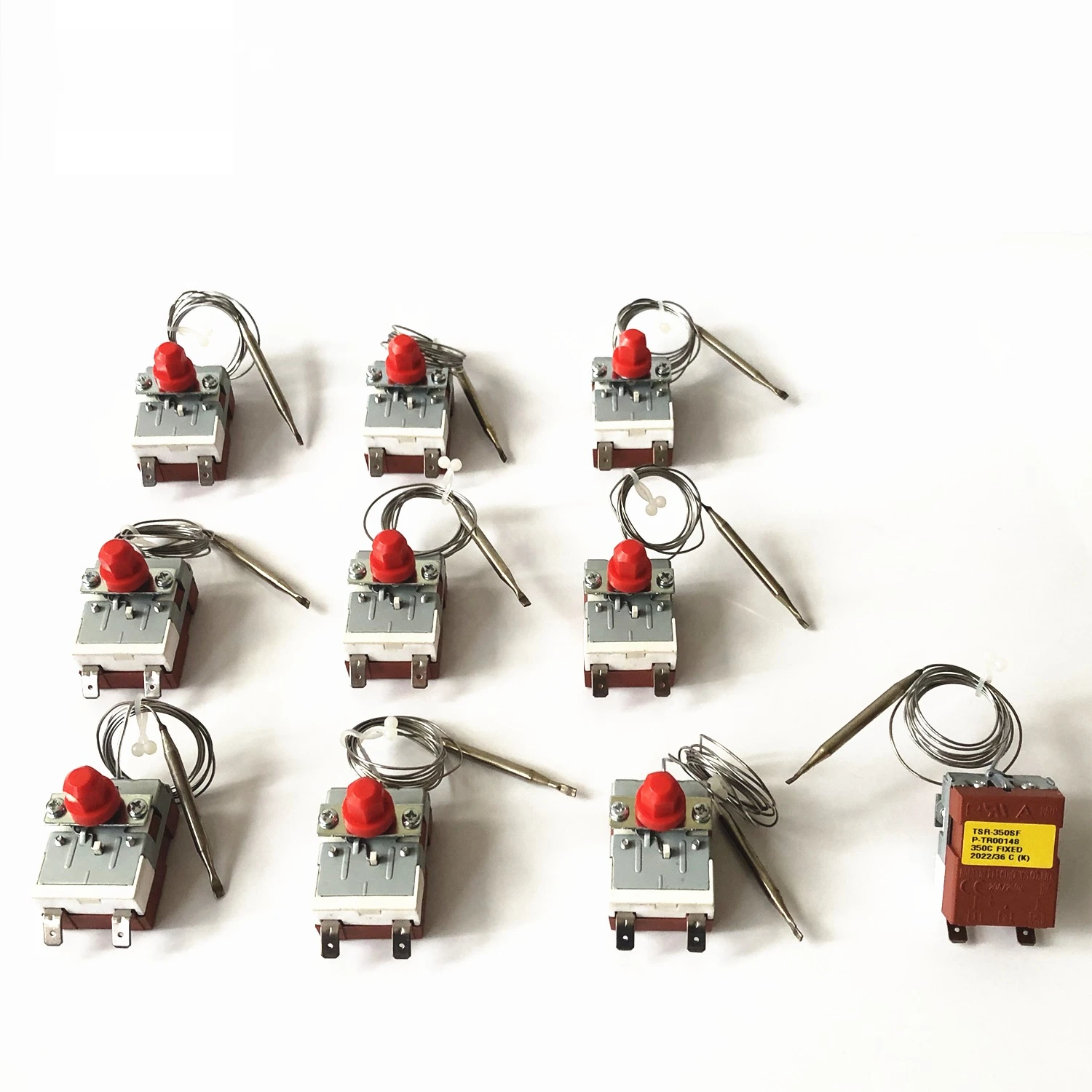 لمبة الشعرية ترموستات ميزان الحرارة درجة الحرارة السلامة المحدد التحكم التبديل ث/إعادة تعيين اليدوي TSR-للطباخ سخان المرجل #3