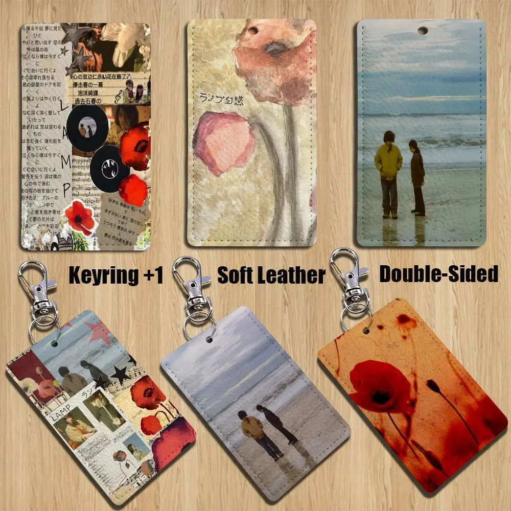 

Lamp Genso 2026 Band Holder For Bank Business Work Card Holder Student Card Case Bus Card Keychain