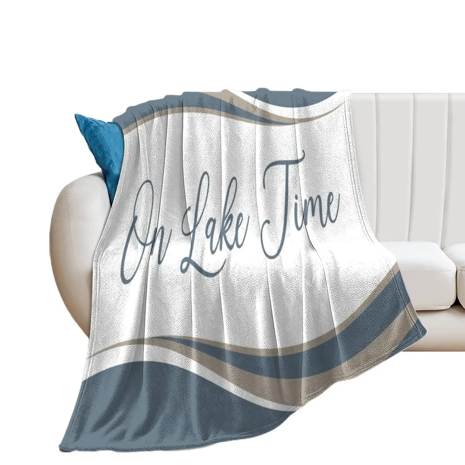 Lake House, On Lake Time, Lake, best lake house, best Throw Blanket Bed covers Cute Plaid Blankets