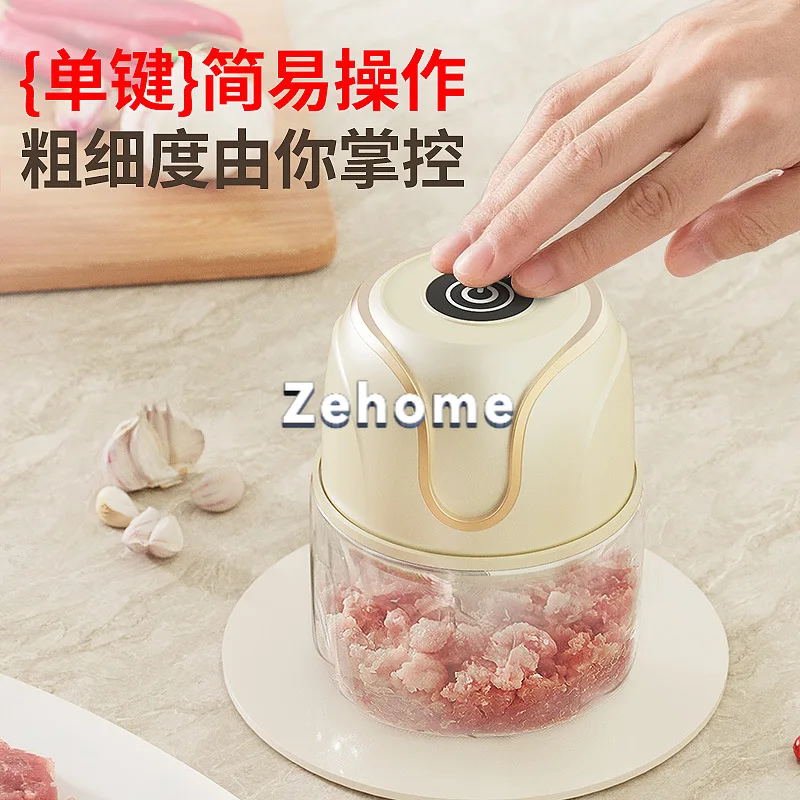 Electric Mini Garlic Masher Meat Grinder