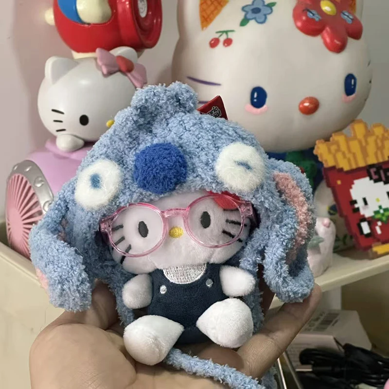 サンリオ ハローキティ ぬいぐるみ キーホルダー ペンダント スクールバッグ用 人形 かわいい漫画 コインパース キーチェーン 女の子 ギフト アクセサリー 装飾品