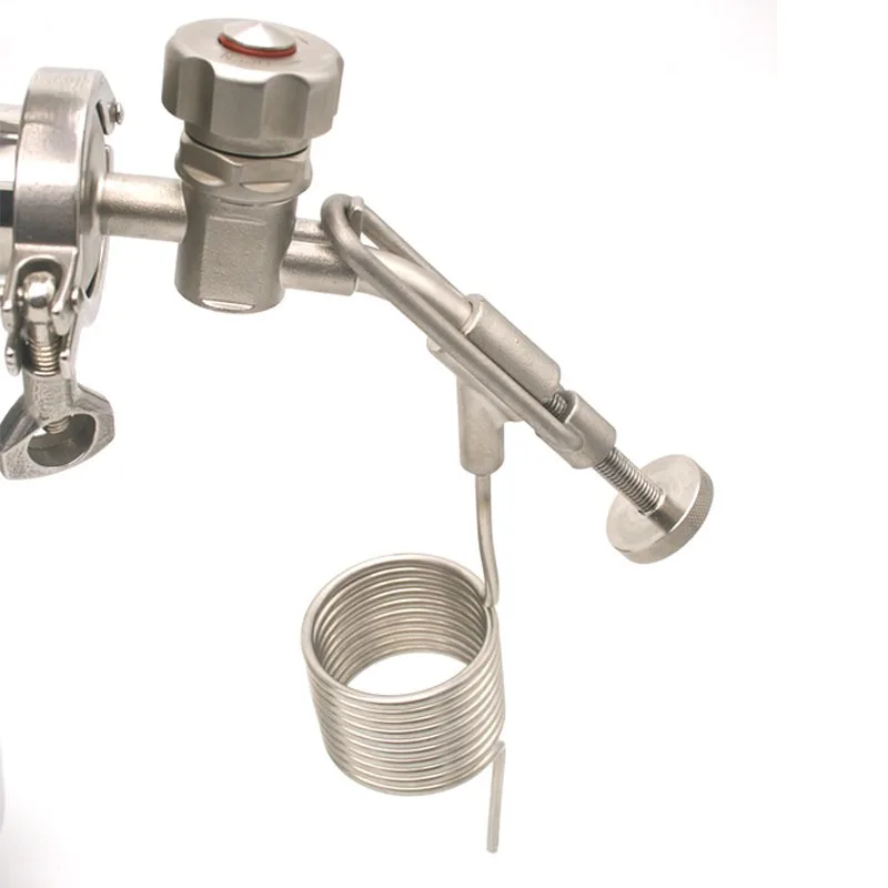 Elettrovalvola For 304 Stainless Steel Beer Sampling Valve, Non-standard 316L Clamp Type Chuck, Sanitary Grade Fast Food Grade Quality Acqua e vapore — dettaglio 4