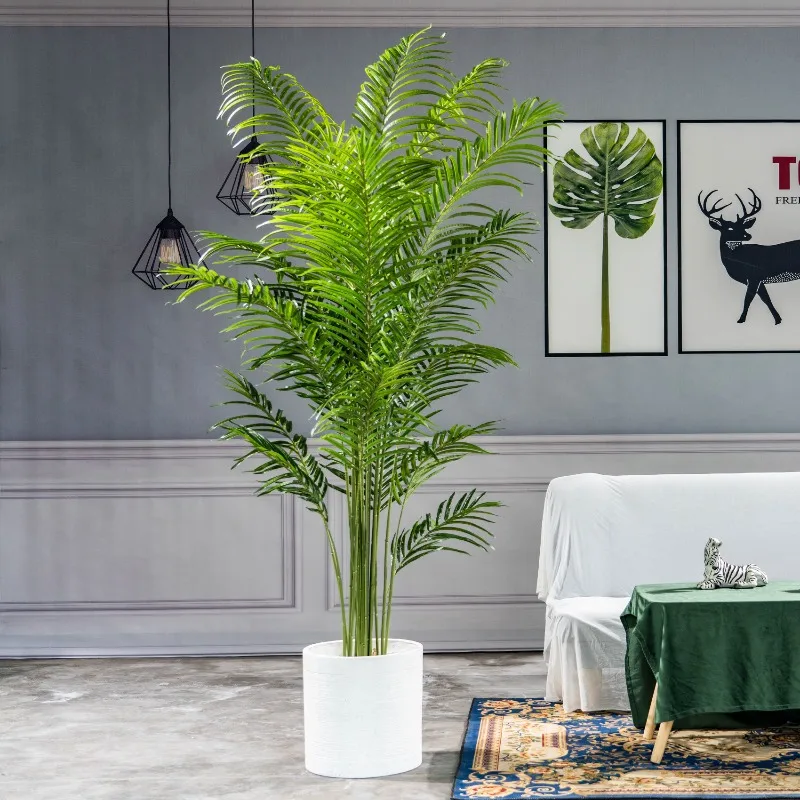 

Simulated Luzhi Sanwei Sunflower Living Room High-end Plant Potted Landscaping Ornaments