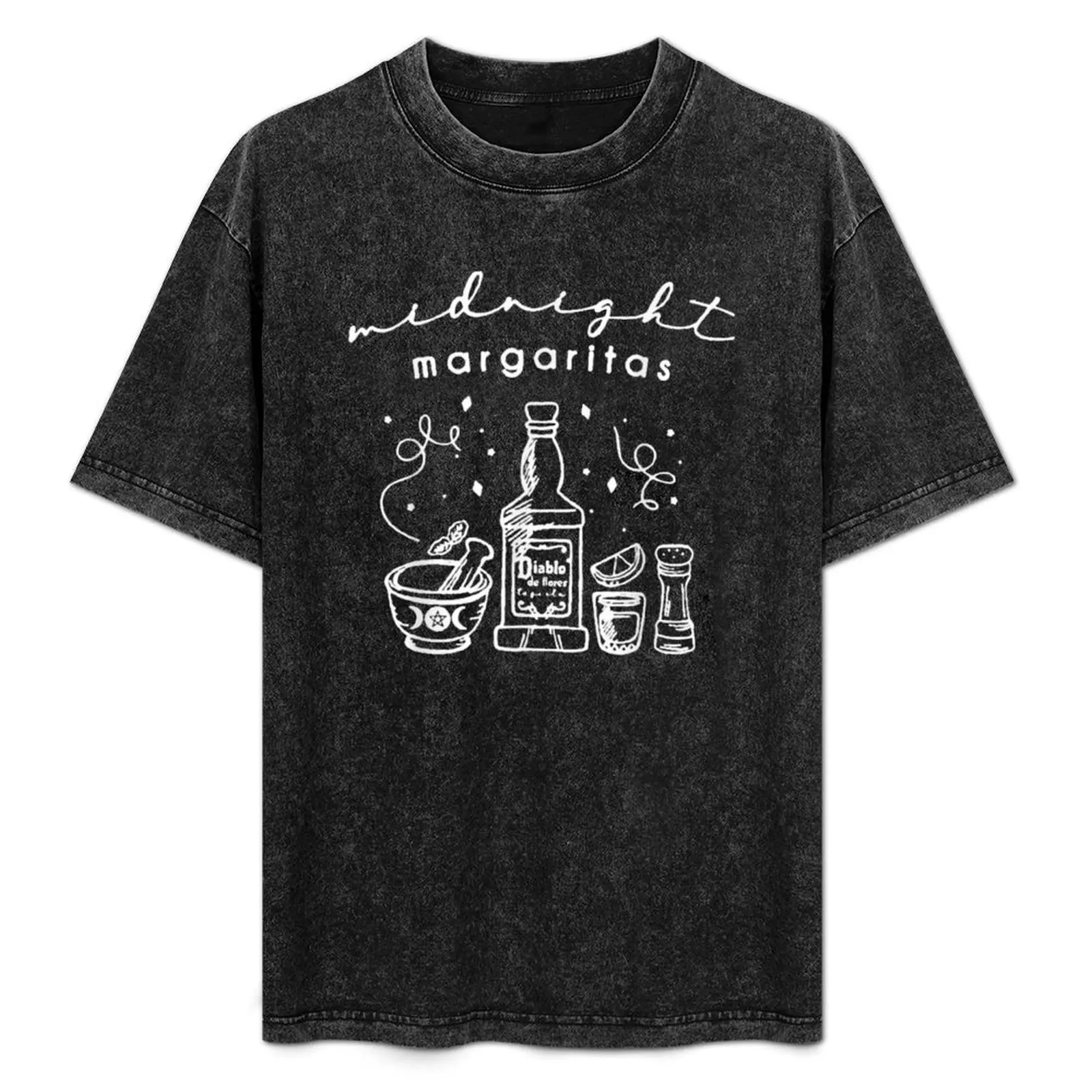 

Midnight Margaritas Society Practical Magic Outfits T-Shirt vintage graphic tee tshirts personalised funny costumes men clothing