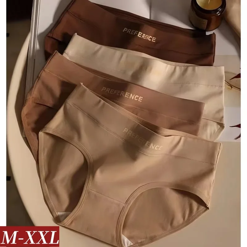 Miękkie Bawełniane Majtki Damskie M-2XL