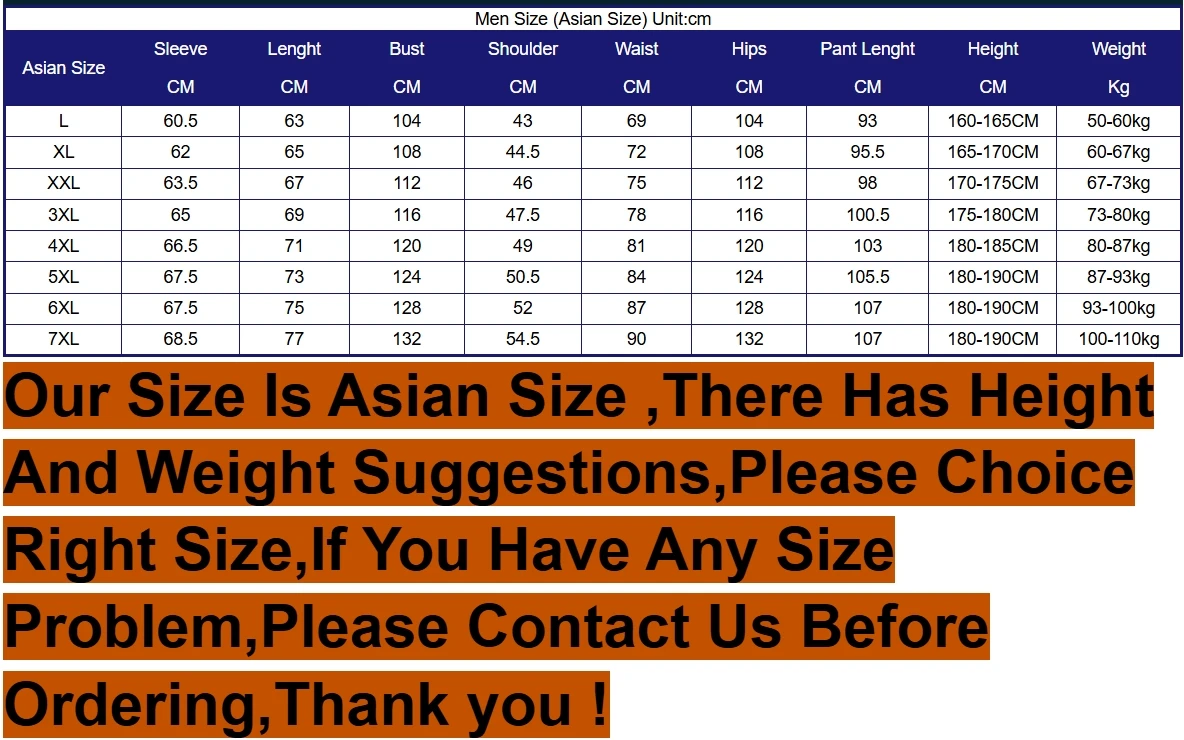 Plus Size 6XL 7XL Men's Sportswear Autumn Casual Tracksuits Men Sets Outwear Jacket+Sweatpant Joggers Running Winter Sports Suit