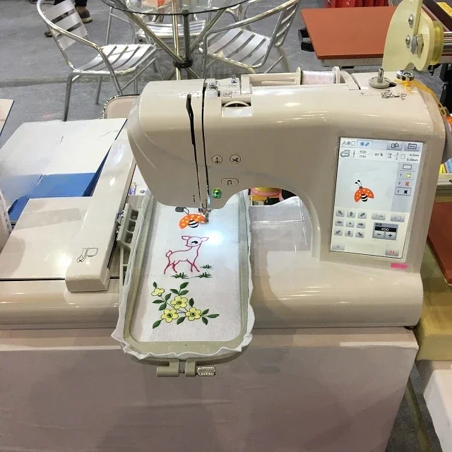 Household computerised home use sewing machine industrial embroidery machine for sale