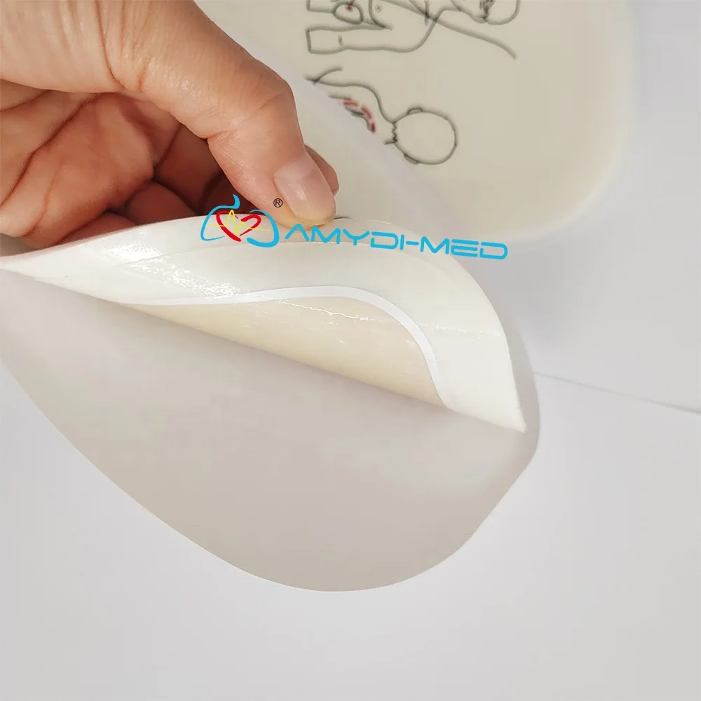 Manual External Adult Child AED Pads Disposable Electrodes Compatible