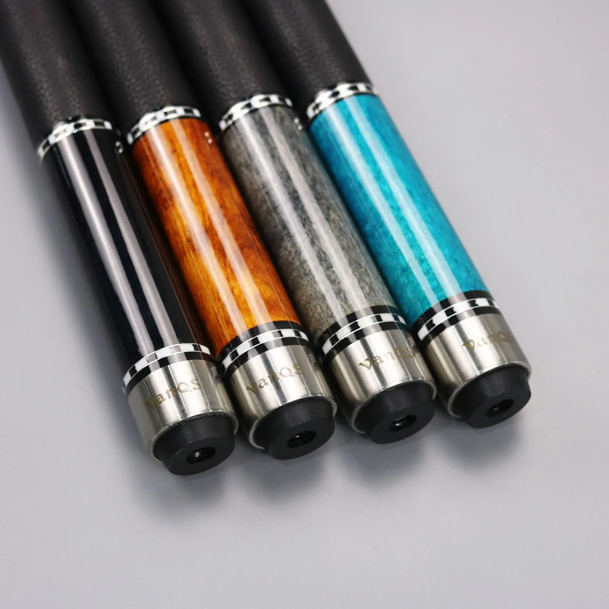 2026 New Pure Carbon Fiber Shaft Billiard  Cue 1/2 -pc Maple Wood Butt Leather Grip with  Radial Joint Protector  Sticks 4 Color
