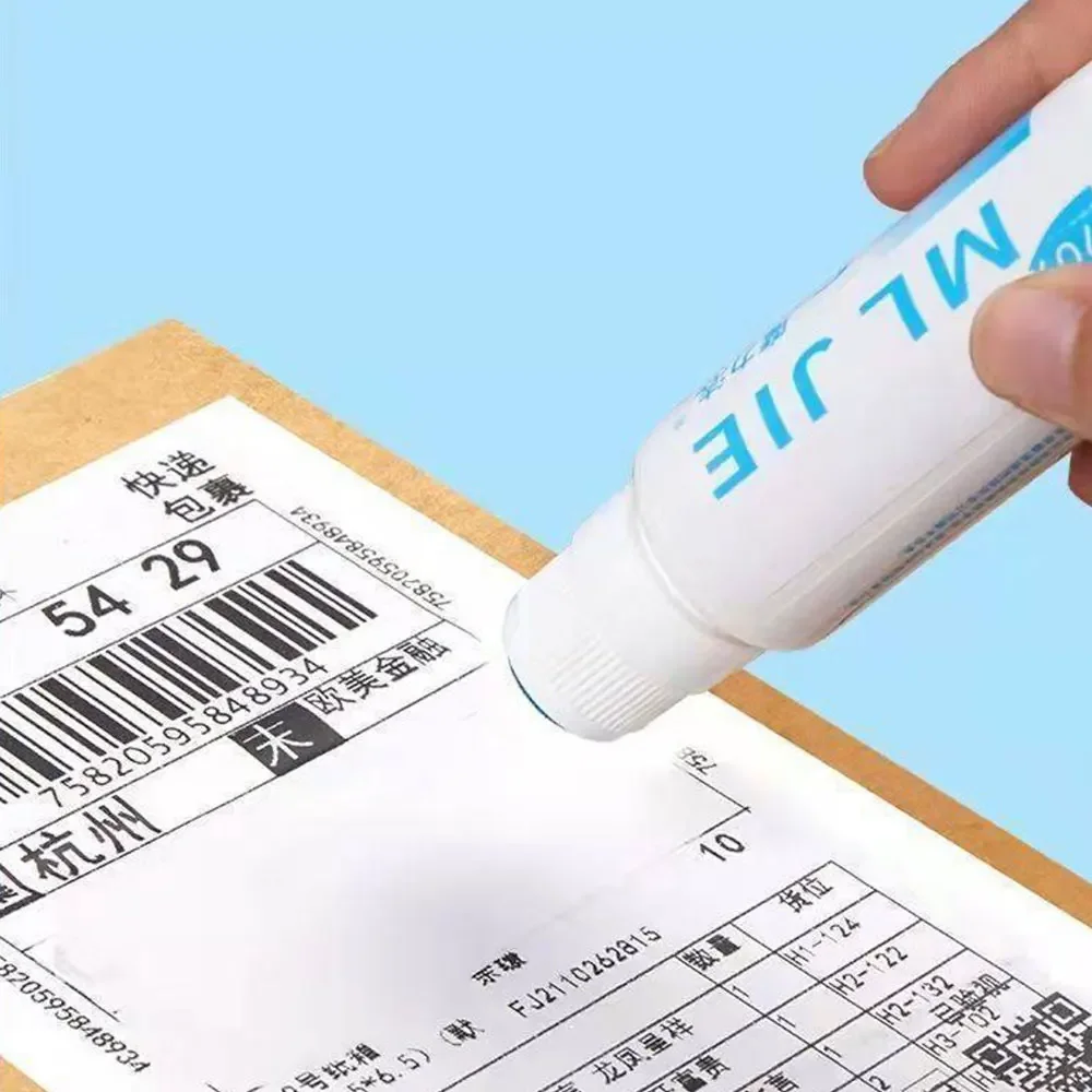 Fast-Drying 50ml Thermal Paper Correction Fluid Eraser Package Parcel Box ID Information Protector Anti Peep Identity Info Guard