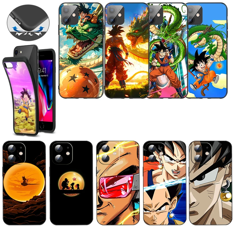 D1 BallS G-GOKU D-Dragons Soft Silicone Case for Moto G 5G G9 G30 G50 G60 G52 E7  Power E32