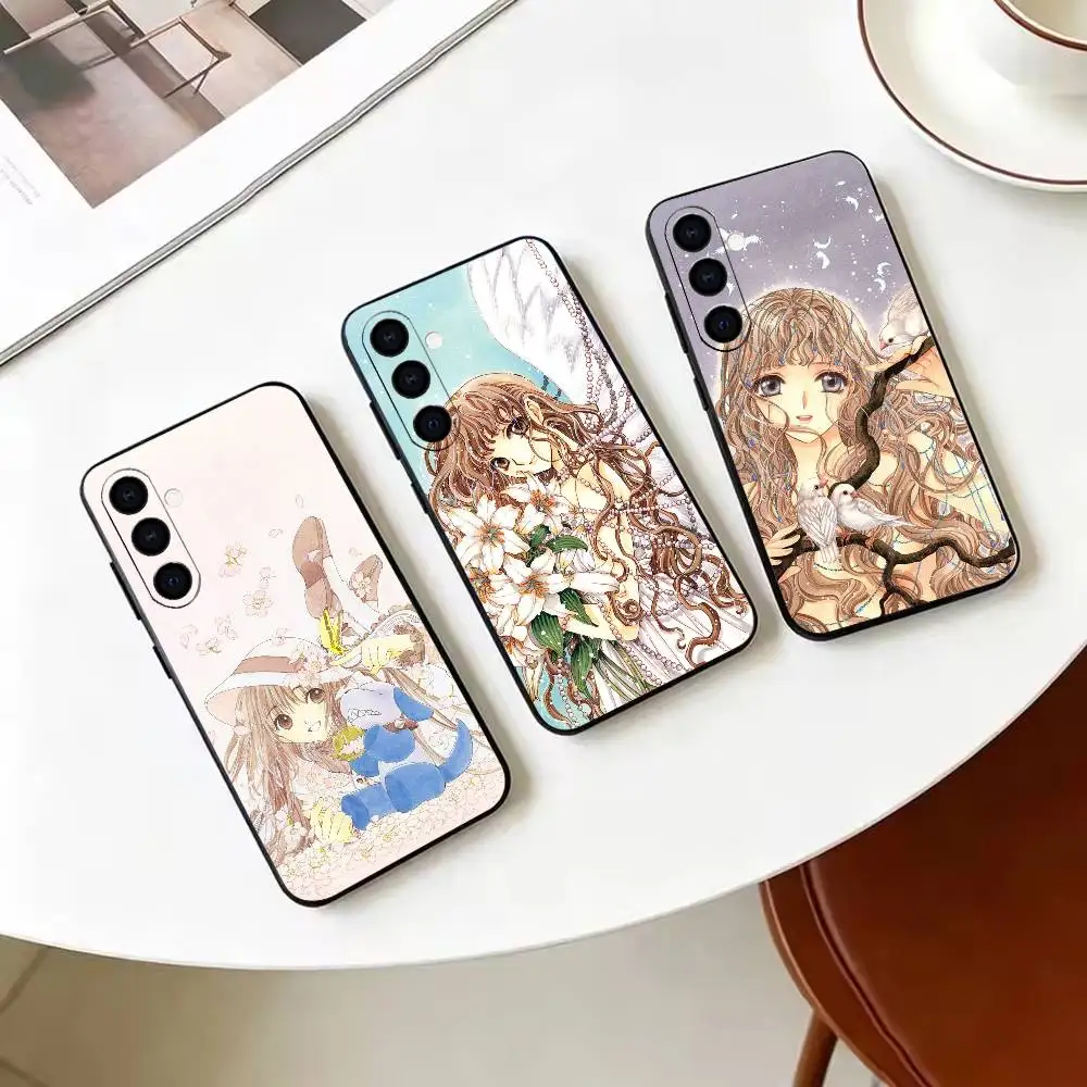 Funda de teléfono Anime X-X1999 K-Kotori Monou para Samsung Galaxy A73, A72,A70,A53,A52,A51, funda negra de silicona suave