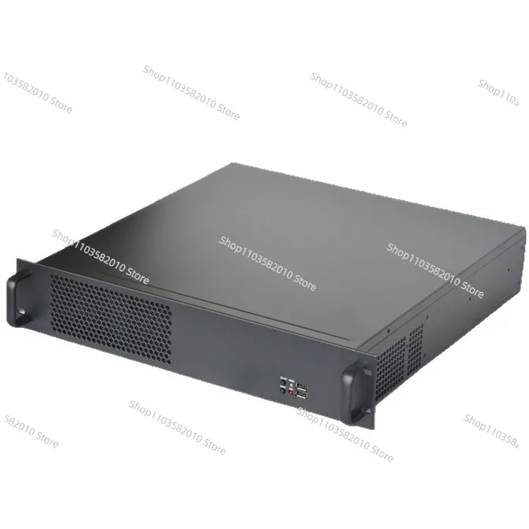 chassis industrial control chassis 2U450 deep server short box ATX large board half height full height card position