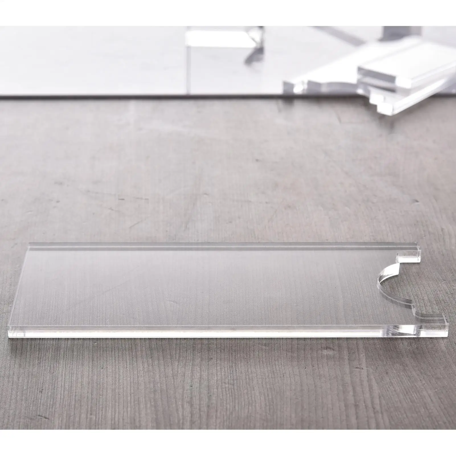 2PCS Transparent Acrylic Sofa & Bed Stopper Non-slip Furniture Wall Protective Pad Protect The Wall And Maintain Gaps Spacer