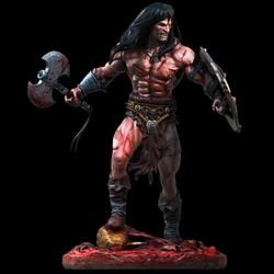 Resin Figure Diy Berserker 1/24 Scale 75 mm Assemble Miniatures Model Kit Unassembled Figurine and Unpainted Diorama Toys