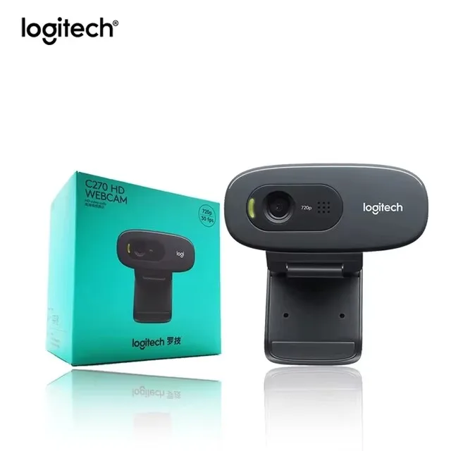 Original Webcam C270 C270i Webcam 720P Network Built-in Microphone USB2.0 Webcam Chat Camera