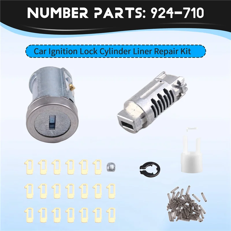 

Car Ignition Lock Cylinder Liner Repair Kit 924-710 For Ford Lincoln Mercury Mazda Car Accessories