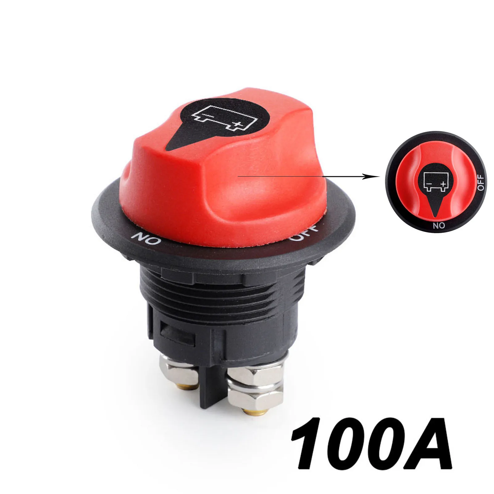 DC 32V Auto Batterij Schakelaar Disconnecter Power Isolator 50A 100A 200A 300A Afgesneden Rally Switch Kit Voor auto Motor Vrachtwagen Boot