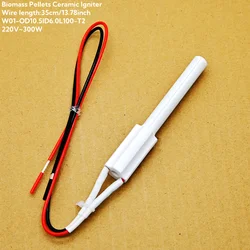 Universal 220V300W ceramic igniter, suitable for wood pellet furnaces, fast ignition, dry burning resistance, long service life