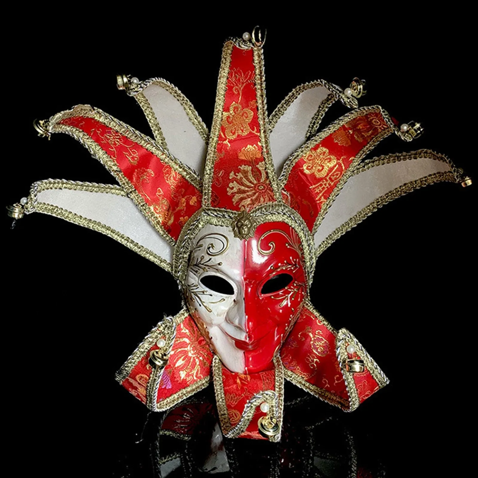 Máscara de Carnaval de Halloween e Casamento para homens e mulheres, festa, baile de máscaras, máscara do Coringa, musical, veneziano