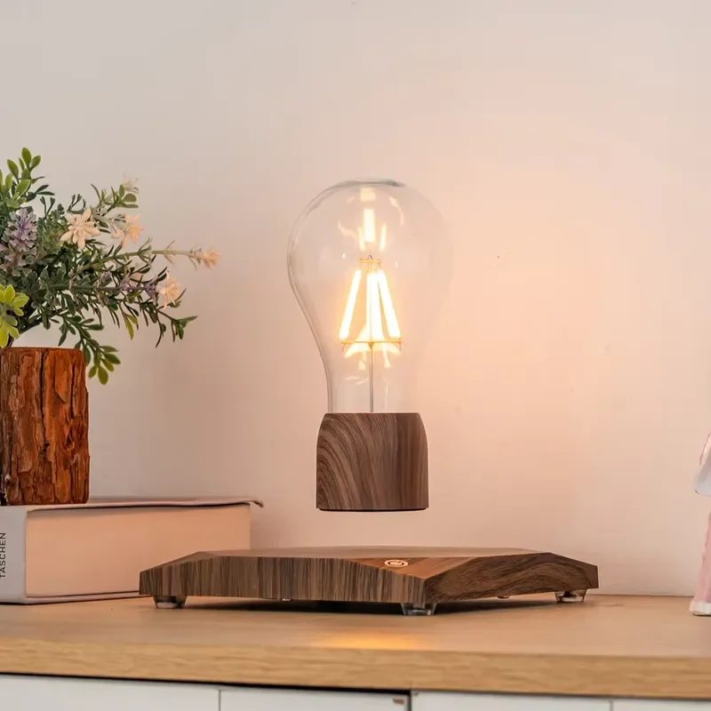 【CHIMU HOME】 Floating Magnetic Levitation Night Light Lamp for Bedroom Living Room Desk Decoration