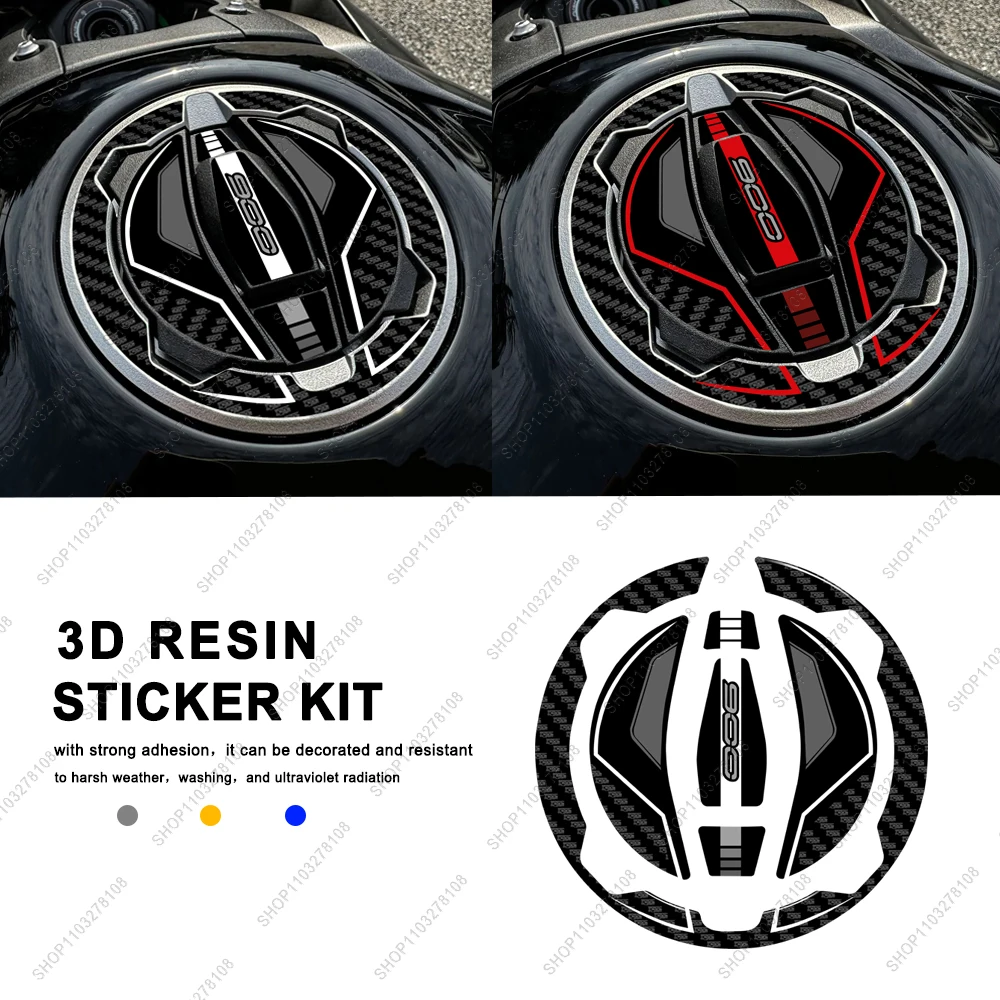 

For Kawasaki Z900 Z 900 2022-2025 2023 Limited Edition 3D Resin Motorcycle Fuel tank cap Protection Sticker New Decorative Decal