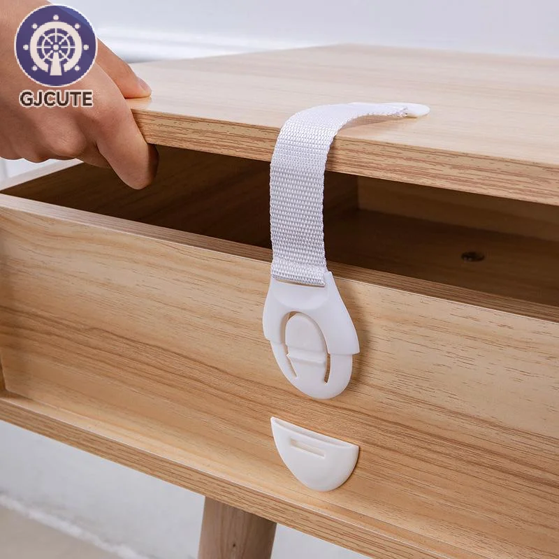 1/5/10Pcs Child Safety Latch Drawer Webbing Lock Baby Security Protection Drawer Door Cabinet Lock Kids Safety Door Lock