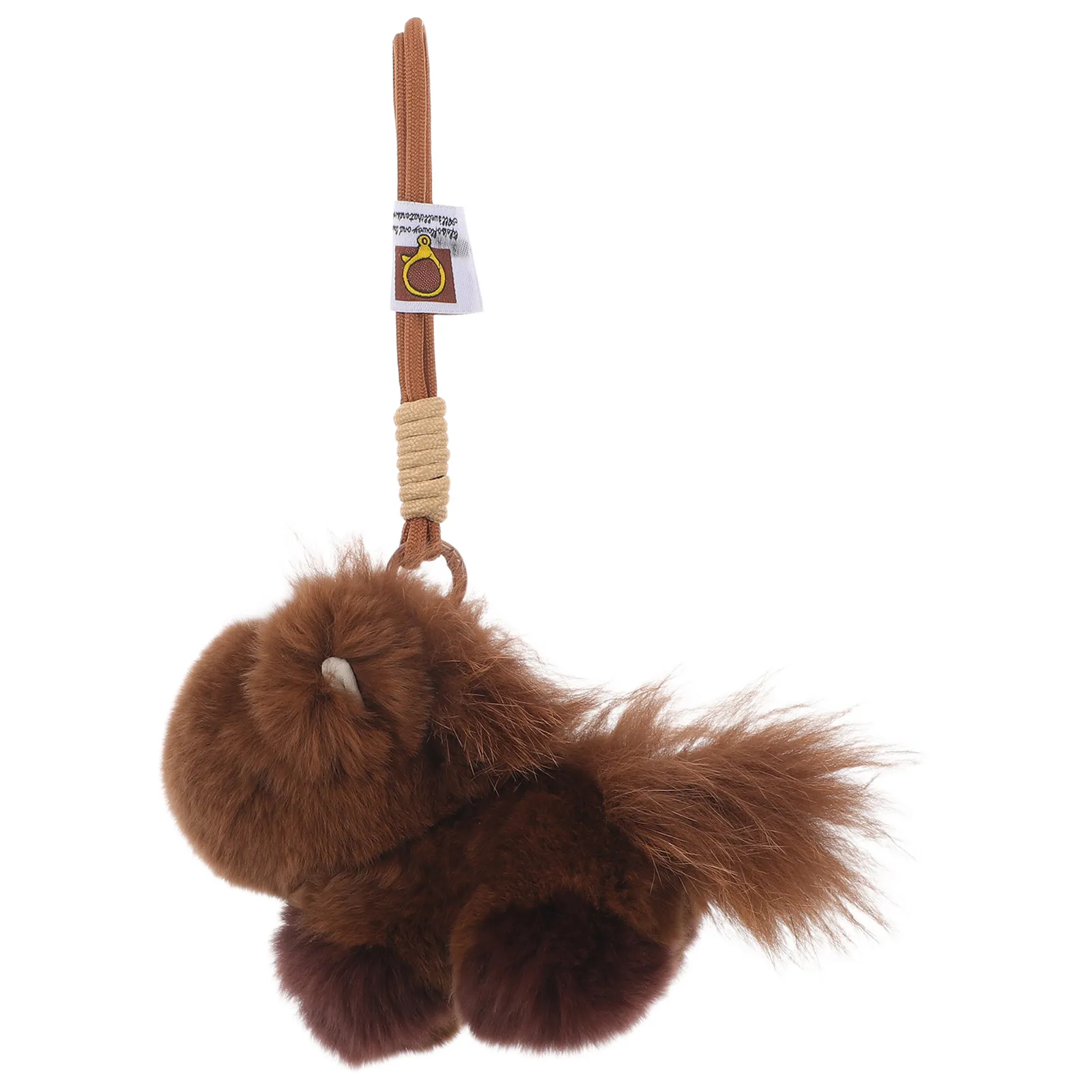 

Horse Keychain Pendant Soft Stuffed Animal Bag Charm Hanging Ornament Backpack Purse Feng Shui Amulet Chinese New Year