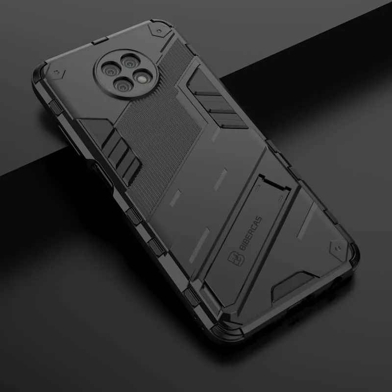 Shockproof Case For Xiaomi Redmi Note 9 10 Pro Max 9S 9A 9C 9T 10S 10A 10C Armor Holder Back Cover for POCO X3 Pro F2 M3 F3 GT