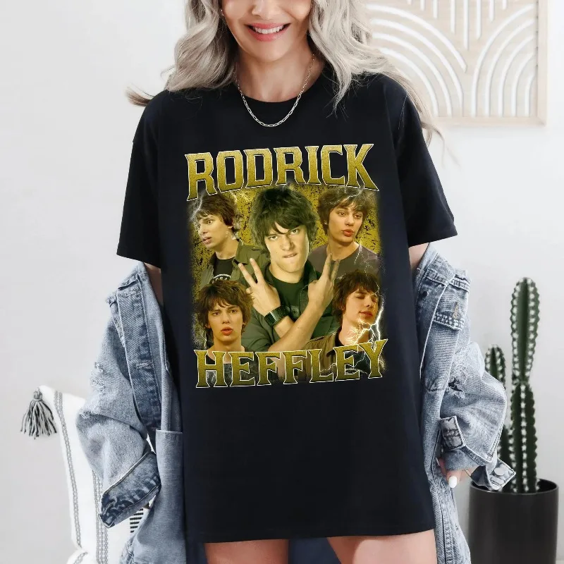 Rodrick Heffley Bedrucktes T-Shirt Damen-Top im Komödie- und Filmstil Frühling/Sommer-Unisex-Kurzarm-T-Shirt aus reiner Baumwolle
