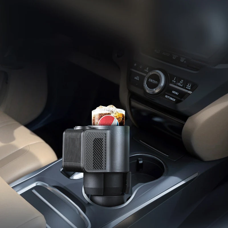 Intelligent car dual-purpose car electric hot water cup car hot and cold cup fast refrigeration hot cup