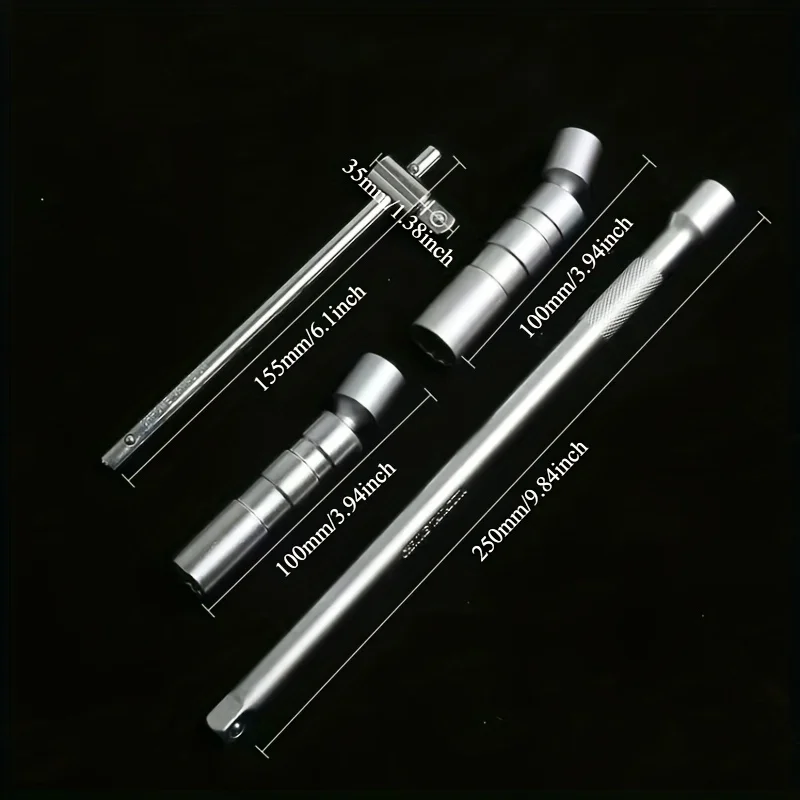 Тонкостенный торцевой ключ для свечей зажигания Разборка и установка свечей зажигания Расширенный гаечный ключ Инструмент для авторемонта